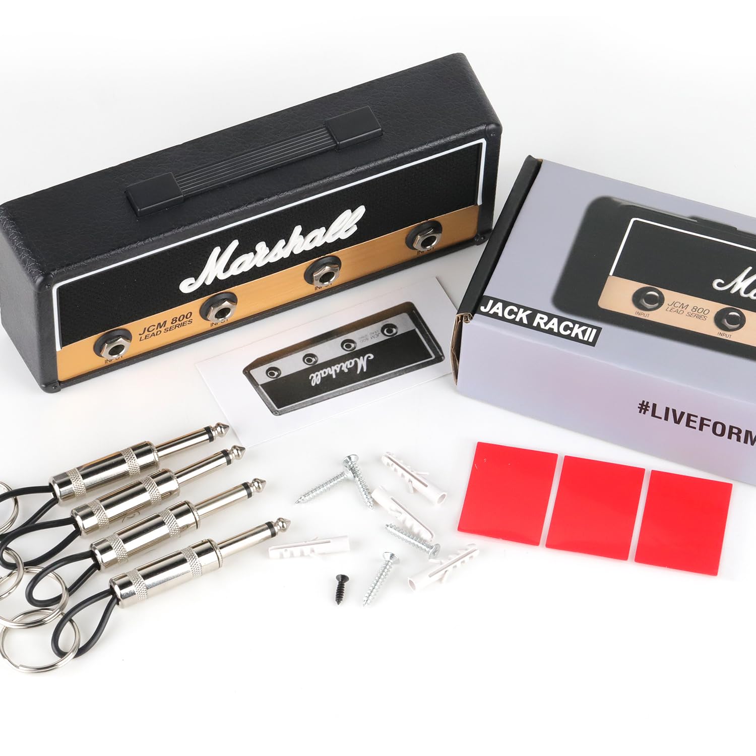 Marshall JCM800 Jack Rack II Portachiavi da Parete | Gear4music