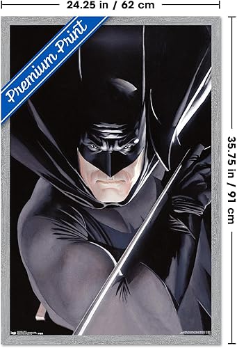 Miniatura 13 de Trends International DC Comics Batman - Póster de pared de retrato, 14.725 x 22.375 pulgadas, versión enmarcada en negro Versión con marco negro