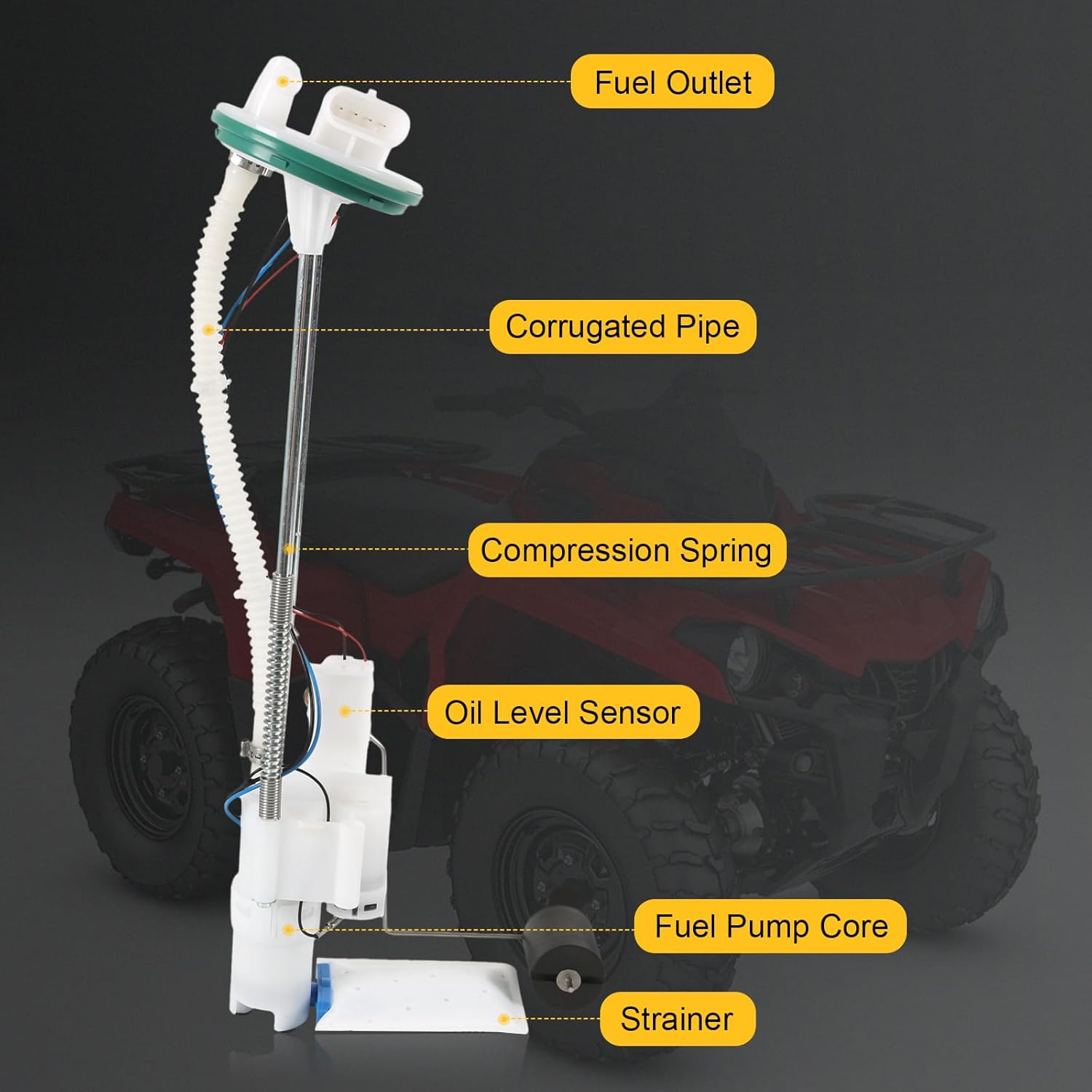 709000461 Fuel Pump Assembly 47-1029 Compatible with Can-Am Outlander DPS L LE MAX STD XMR 450 500 570 EFI Renegade 2015-2020