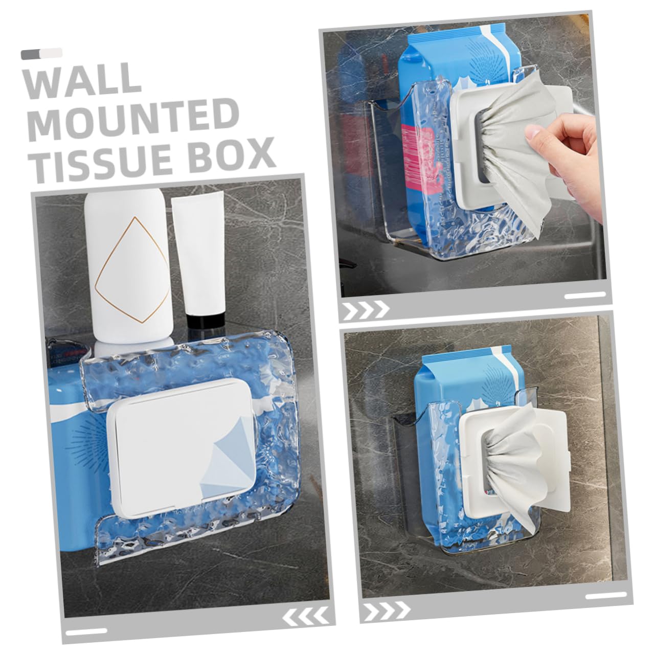 Cabilock 8 STK Taschentuchbox Für Die Wand Handschuhhalter Für Wandhalterung Wandmontierter Taschentuchhalter Halter Für Badezimmertücher Klopapierhalterung Handschuhspender Das Haustier