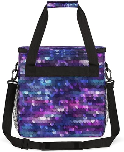 Miniatura 5 de Bolsa de transporte para cafetera de arte estrellado con patrón para Keurig K-Mini o K-Mini Plus K-Cup Pods almacenamiento portátil cafetera bolsa