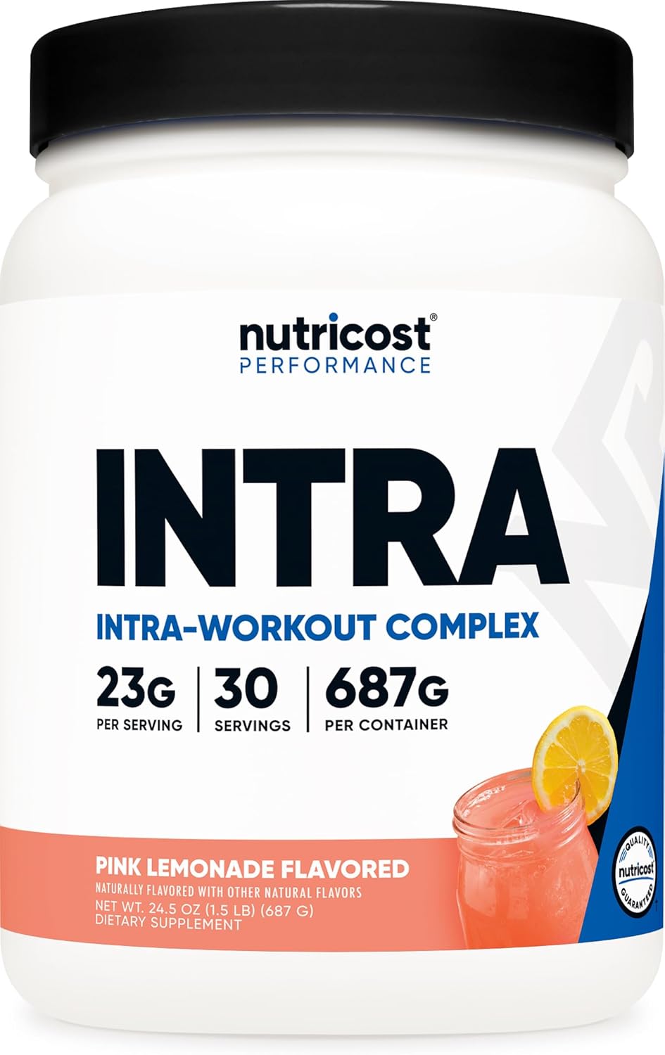 Nutricost Intra-Workout Powder, 30 Servings (Pink Lemonade) – Non-GMO, Gluten Free, Intraworkout Supplement Nutricost Intra-Workout Powder, 30 Servings (Pink Lemonade) – Non-GMO, Gluten Free, Intraworkout Supplement
