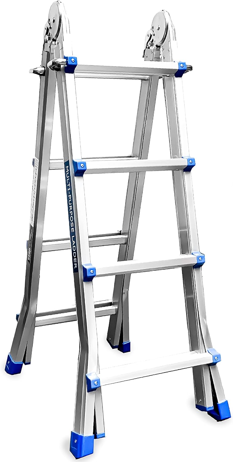 StepIt 4.2m MultiPurpose Telescopic Ladder, Stair
