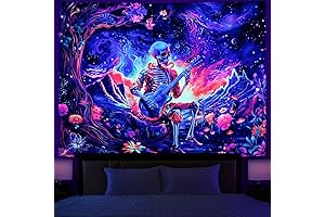 Dermijer Trippy Surreal Abstract Tapestry
