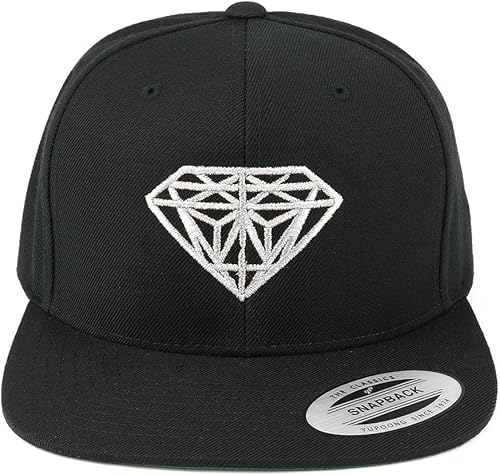 Miniatura 2 de Flexfit - Gorra de visera plana bordada con diamante