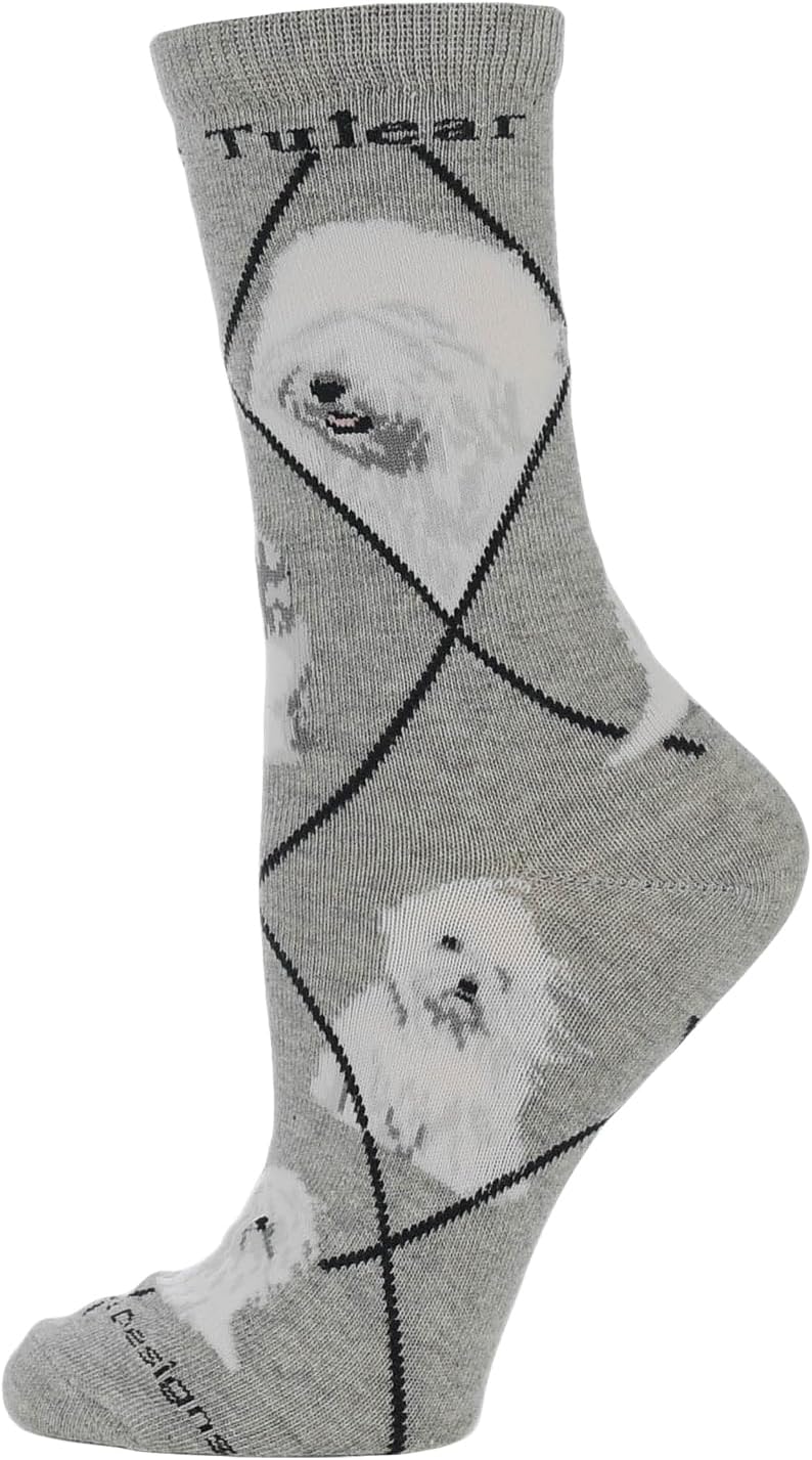 WHD Coton de Tulear Crew Socks for Women & Men | Gift for Dog Lovers, Cute Pet Socks - Image 4