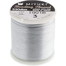 Miyuki Bead Thread 50M White