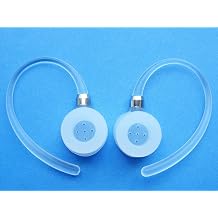 Zotech 2 White Noise Isolating Earhooks for Motorola Elite Flip HZ720, H17, H17txt, H19, H19txt, HX550, H525, H520 Wireless Device