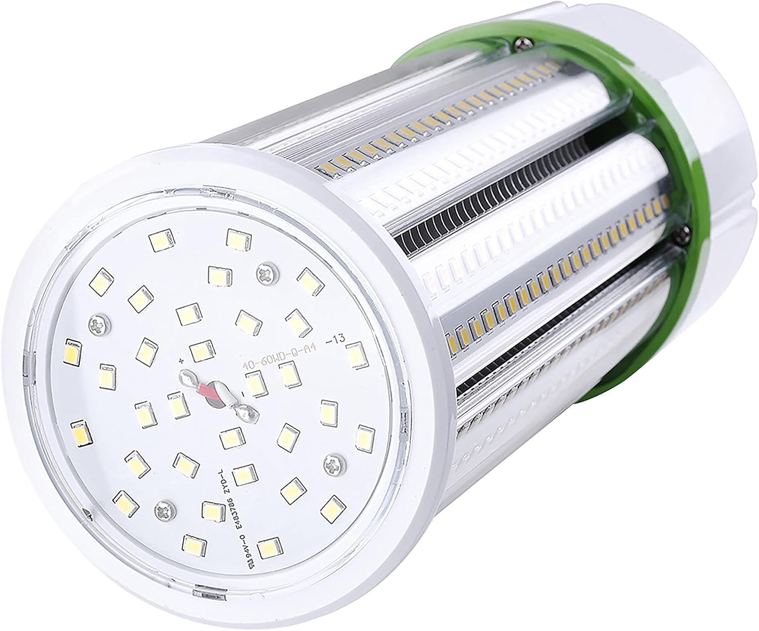 Yescom LED Corn Cob Light Bulb Indoor Outdoor Lighting High Bay Lamp Replace for Warehouse Factory Mall Garage Street 60W 2 Pack