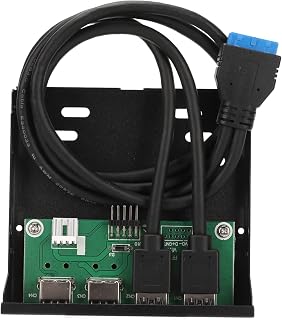 3.5-inch Front Panel USB Hub, High Speed Front Panel USB 3.0 Hub Broad Desktop Plug and Play Compatibility