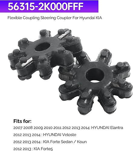 Miniatura 3 de Acoplador de dirección de 4 piezas, repuesto de acoplador de dirección flexible, columna de dirección flexible, accesorios de automóvil, acoplador