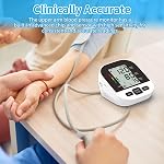 Blood Pressure Monitor for Home Use - Automatic BP Machine with Clinically Accurate Readings, 2 Users LCD Display, 198 Memory & Large Arm Cuff 22-42cm (FSA/HSA Eligible)