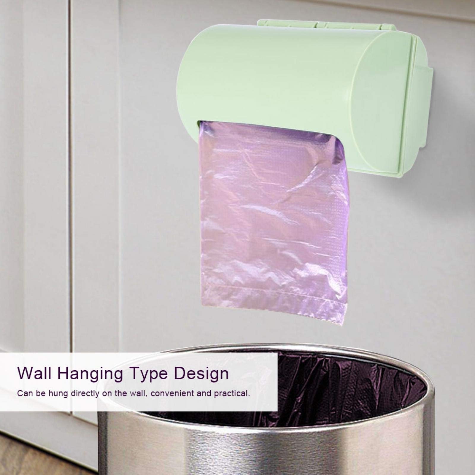 Organizador De Bolsas De Plástico Para Pared - 3 Unidades, Tela De Poliéster Lavable, Ideal Para Cocina O Lavadero