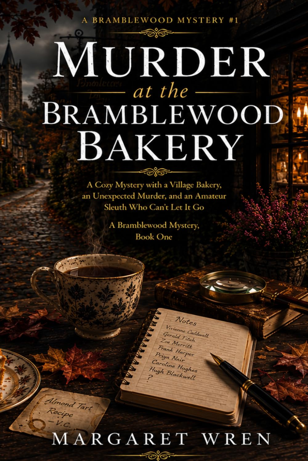 Murder at the Bramblewood Bakery: A Cozy Mystery with a Village Bakery, an Unexpected Murder, and an Amateur Sleuth Who Can't Let It Go — A Bramblewood Mystery Book One (A Bramblewood Mystery Series)