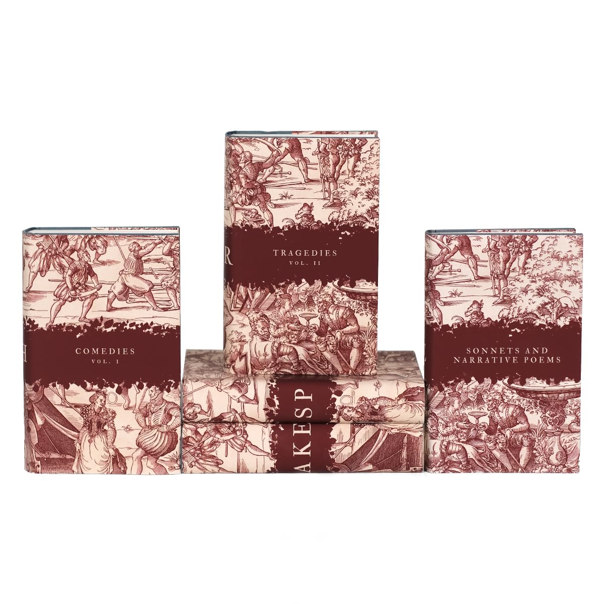 Amazon.com: Juniper Books Shakespeare Engraving Book Set : Office