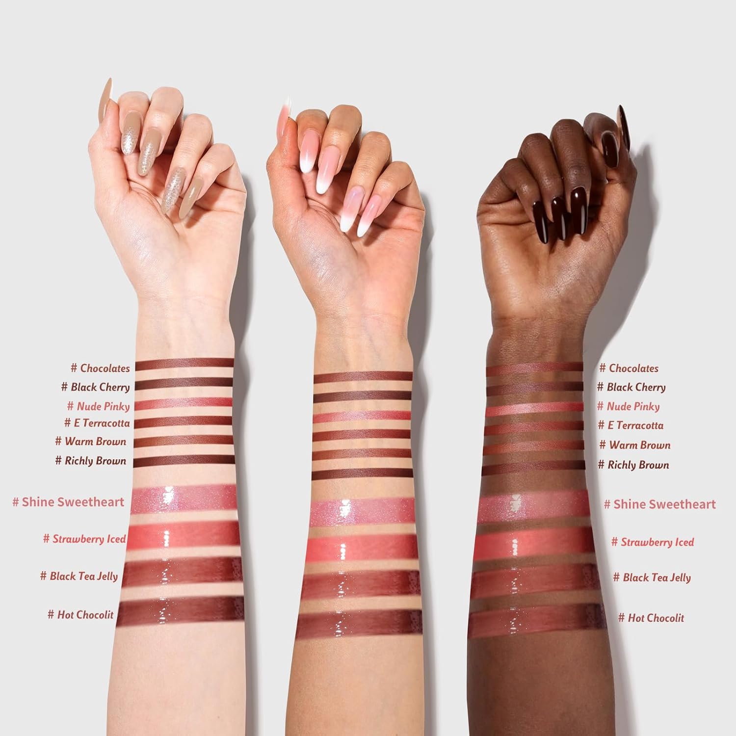 KIMUSE Lip Stain Peel Off & Lip Oli Set, Long Lasting Lip Liner Stain, Waterproof, Transfer-Proof, Hydrating Shine Lip Oil with Vitamin E & Jojoba Oil - Image 7