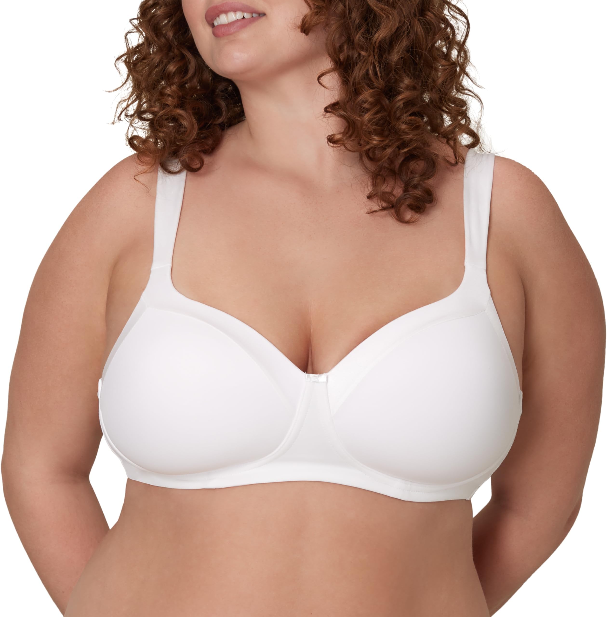 womens Secrets Balconette Full-coverage Wireless T-shirt Bra for Full Figures, Us4824 Balconette Bra (pack of 1)