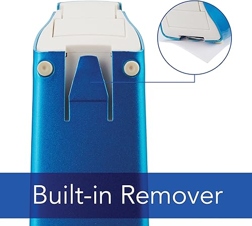 Miniatura 6 de Swingline Grapadora, serie NeXXt Wow, engrapadora de escritorio, capacidad de 40 hojas, azul (55047036)