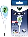 Vicks SpeedRead Digital Thermometer for Baby, Kids & Adults, Color-Coded Readings, Oral, Baby Rectal Thermometer or Under The Arm, Water Resistant