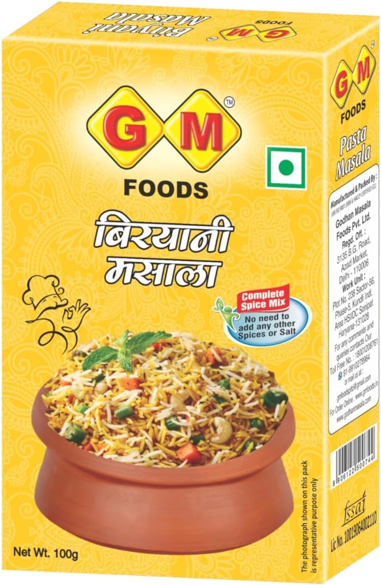 Aloo Sabji Masala Powder 100g (Pack Of 2) | Authentic Indian Spice Mix for Flavorful Aloo Sabji | Aalu Masala Powder for Potato Dishes | No MSG, Artificial Colors & No Preservatives