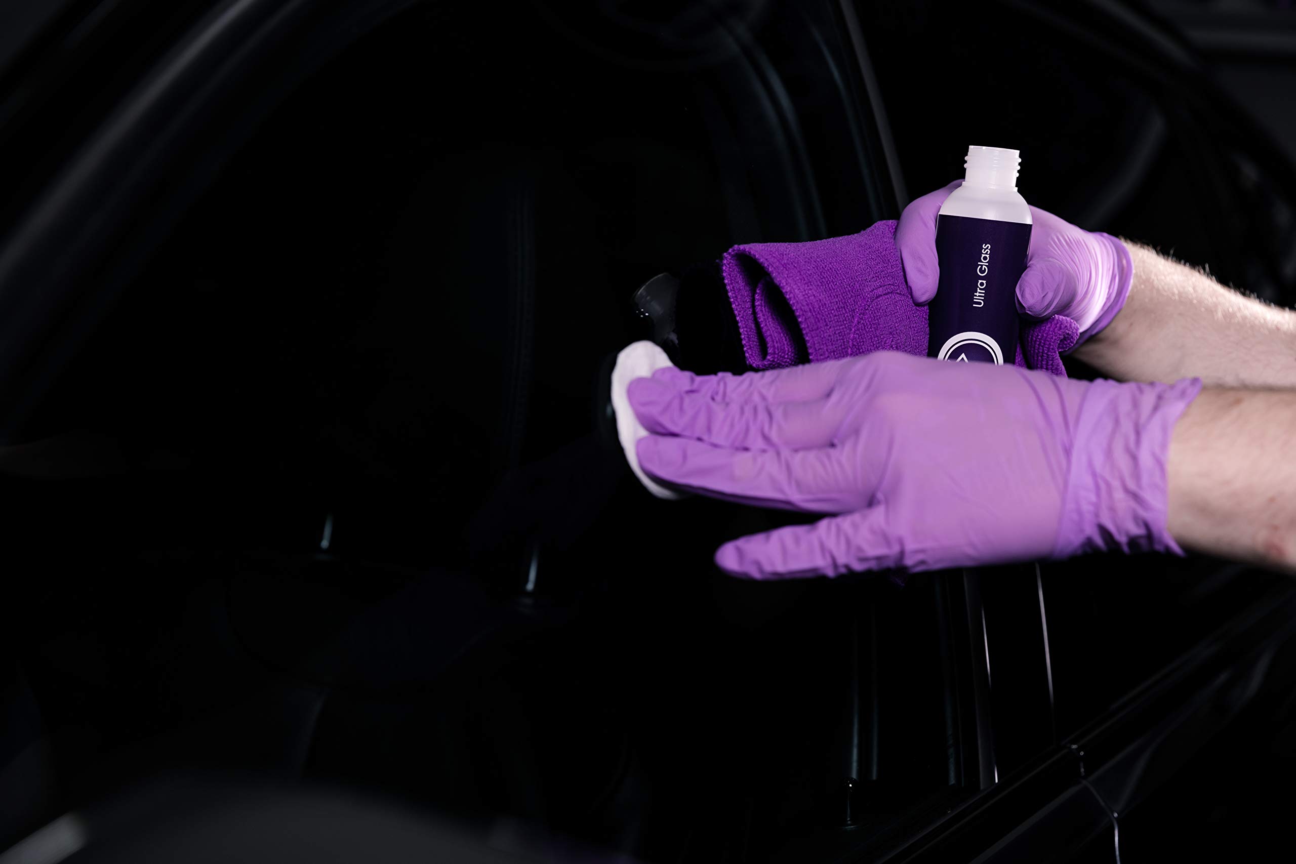 Nanolex Ultra Glasversiegelung 30 ml, schmutzabweisende & wasserabweisende Scheibenversiegelung mit Lotuseffekt, Nanoversiegelung Glas