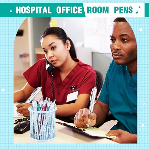 Miniatura 8 de Jetec 50 bolígrafos de enfermera, bolígrafos de enfermería, regalos de enfermera, bolígrafos de punta de bola, divertidos bolígrafos de enfermera,