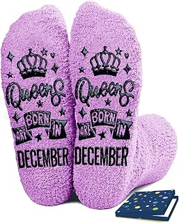 Birthday Gifts for Women Girl Her - Queen Born in Month Birthday Socks Gifts Ideas