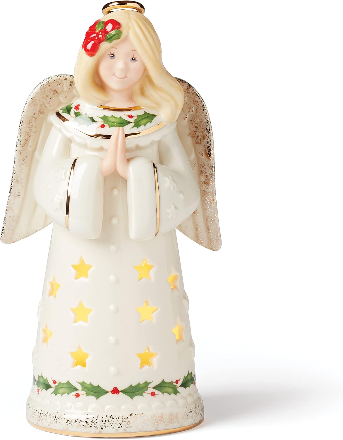 Lenox Holiday Santa Light-Up Figurine, Ivory : Everything Else