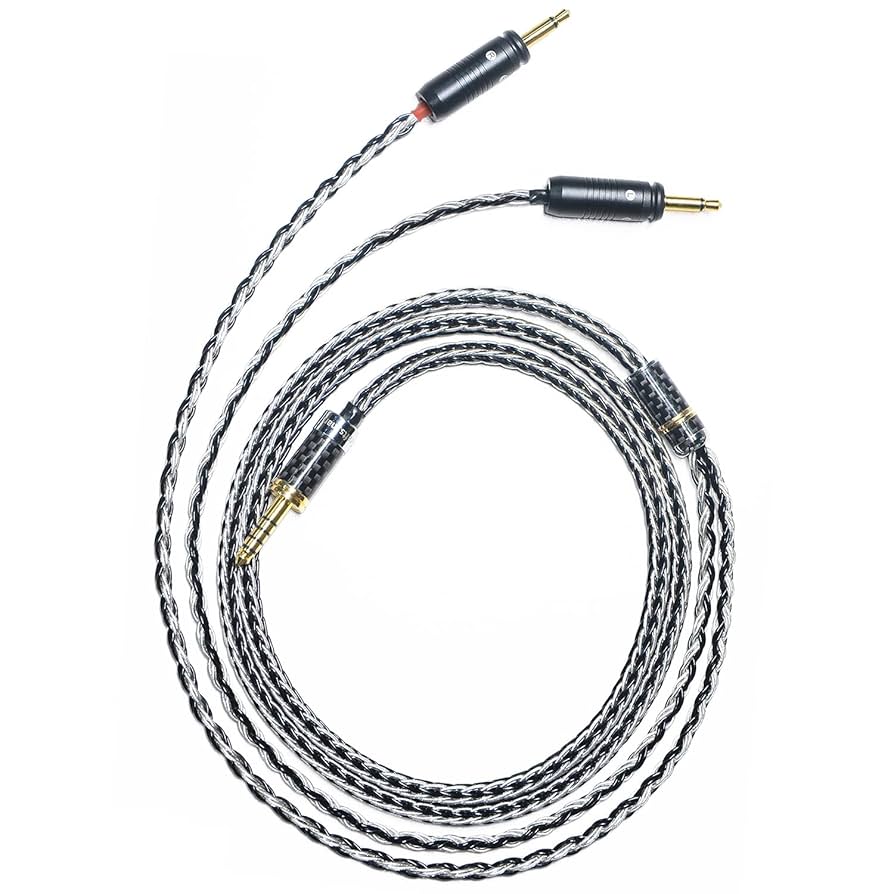 GUCraftsman 7N単結晶銅+7N単結晶銀ケーブル hifiman用 Amazon | GUCraftsman 16株 7N単結晶銅+7N単結晶銀混合編組