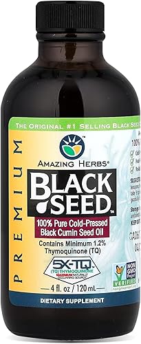 Amazing Herbs cápsulas blandas Black Seed prensadas en frío, 90 cápsulas, DPS 12004, 4, 1, 1