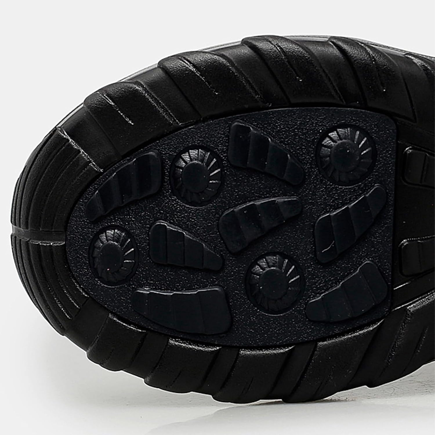 Women's Winter Hook and Loop Waterproof Warm Snow Boots with Air Cushion Comfort Fur Lined Lightweight Non Slip Mid Calf Boots for Outdoor Travel