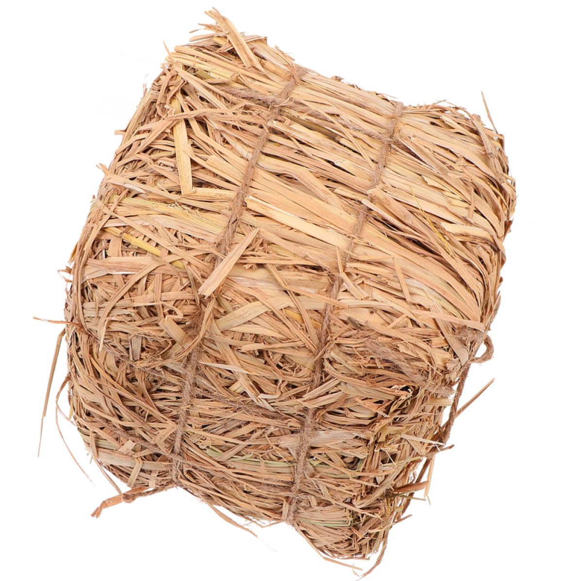 Meule de foin en paille naturelle assise stable de jardin pour mariage