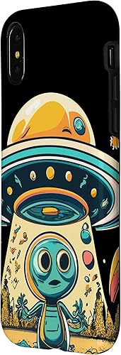 Vista 8 de iPhone 14 Pro Alien Humor, Funny Alien Lover, Funny UFO, Aliens Encounters Case