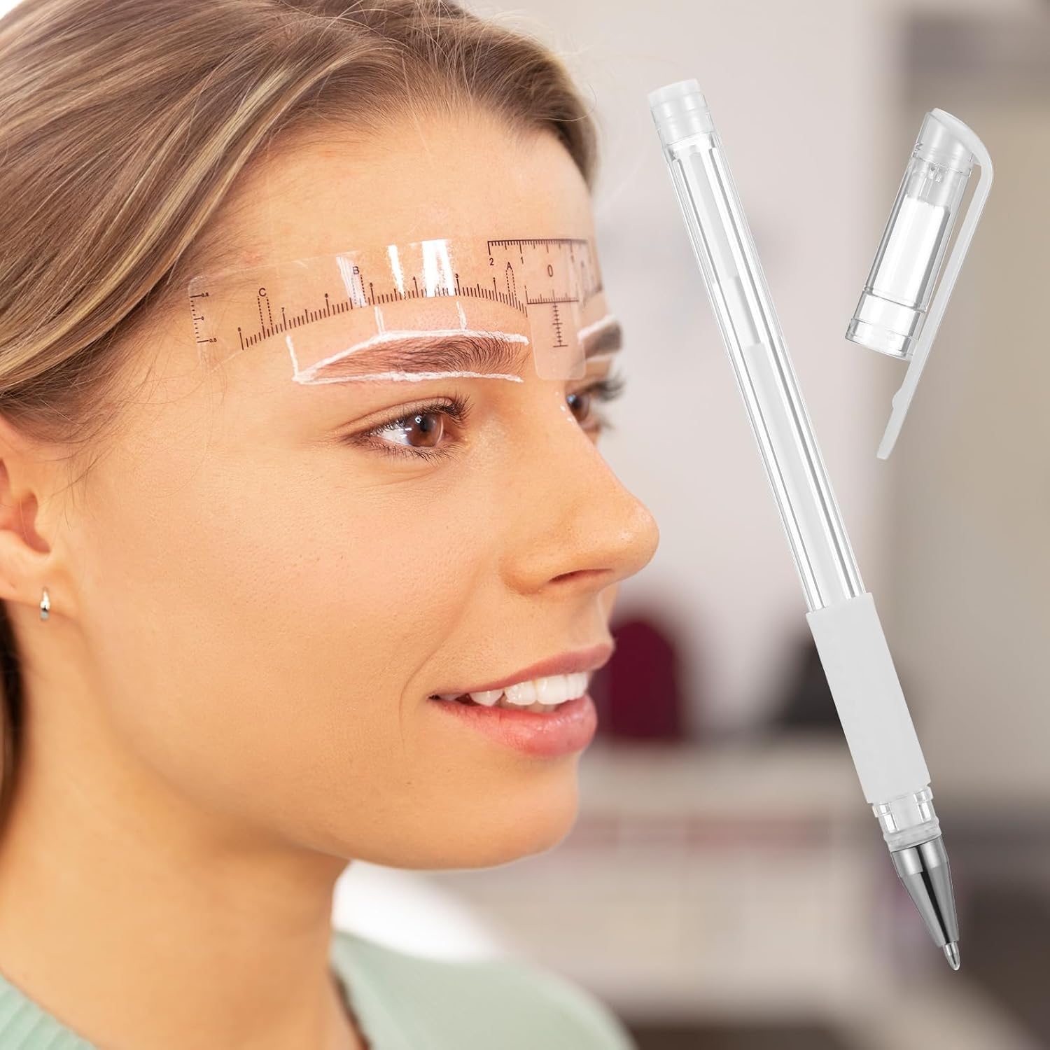 Eyebrow Microblading Marker Pen Makeup Lamination white Marker Pens