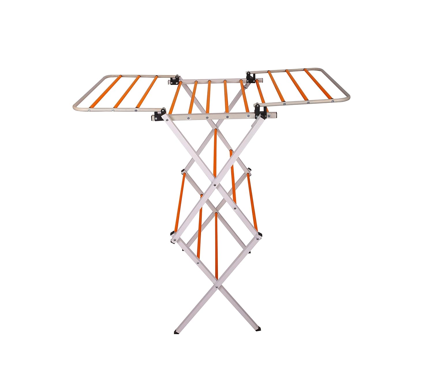 KARSON HOMECARE Foldable Steel Cloth Dryer Stand Double Rack Cloth