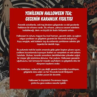 Halloween Tea - Cadılar Bayramı Çayı