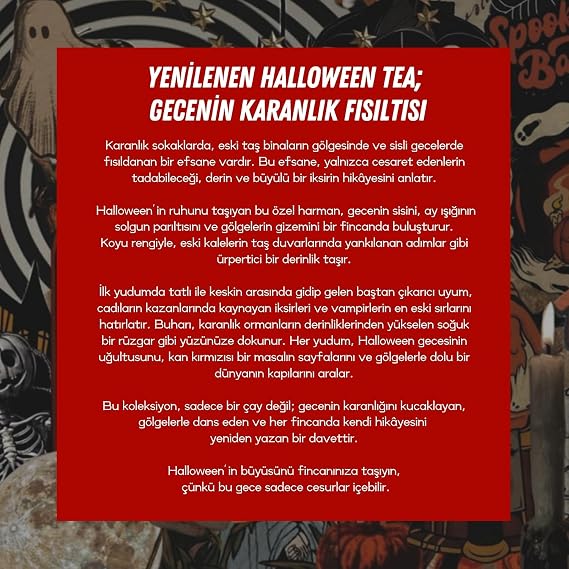 Halloween Tea - Cadılar Bayramı Çayı