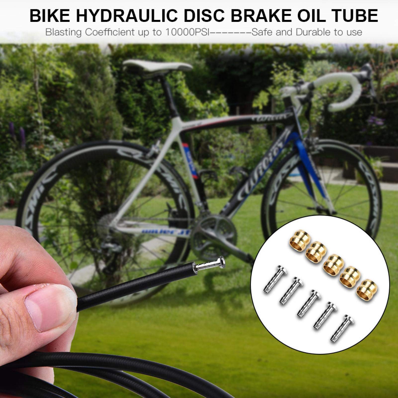 Alomejor Mountainbike hydraulische schijfremhendels met bilateraal Alomejor Mountainbike hydraulische schijfremhendels met bilateraal