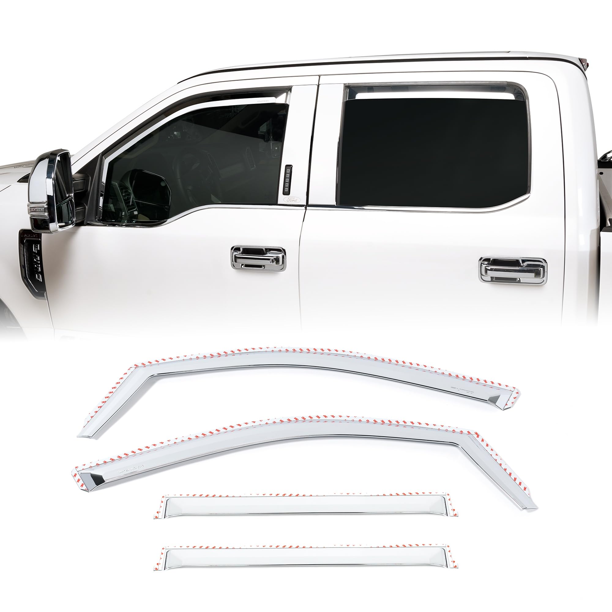 アブ6500CSRcktフレームスプール+5000C3HiSpdウィンチ仕様 Amazon.com: Putco 480065 Element Chrome Window Visor in Channel