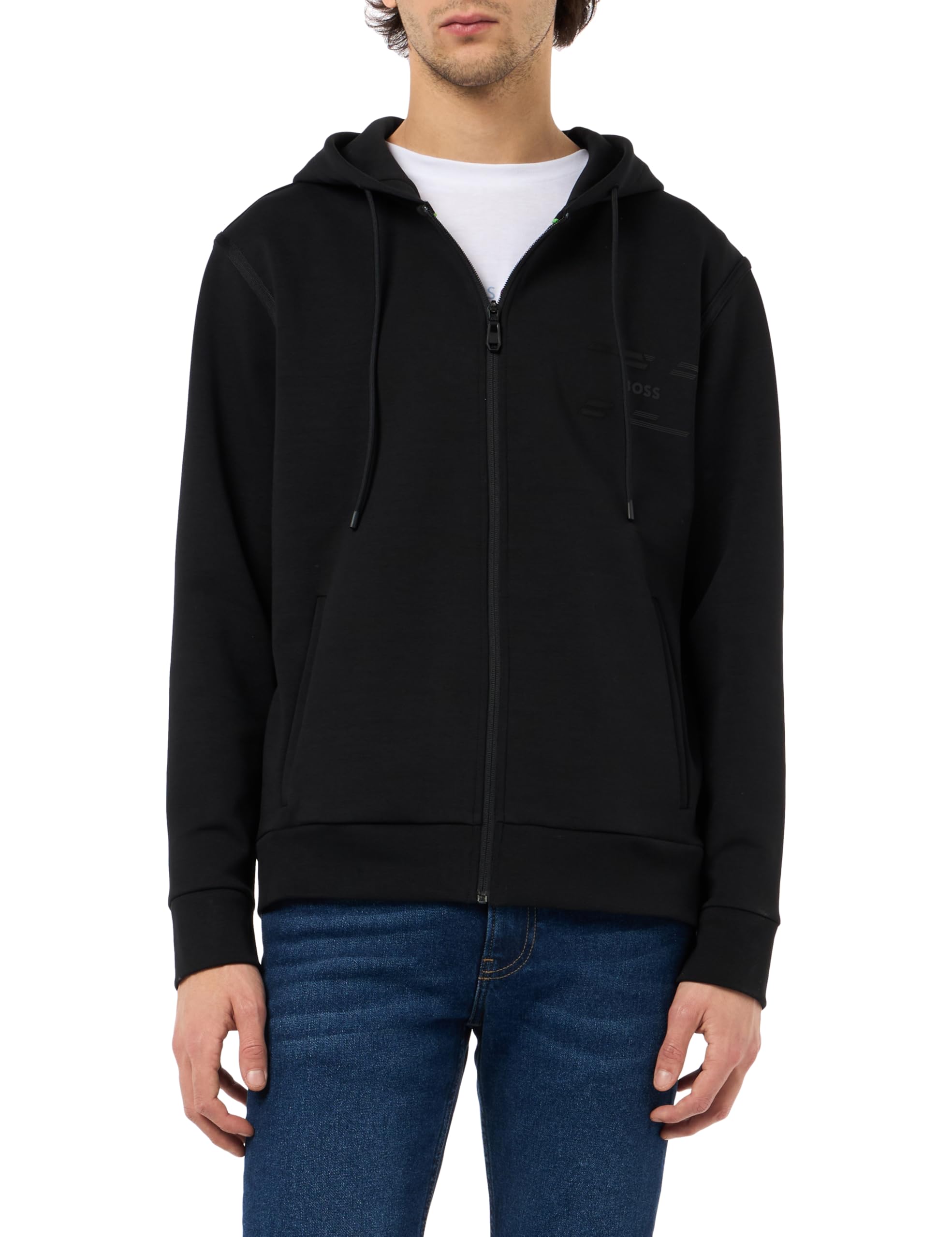 BOSS Sweatshirt Saggy 50530020 Schwarz Regular Fit L