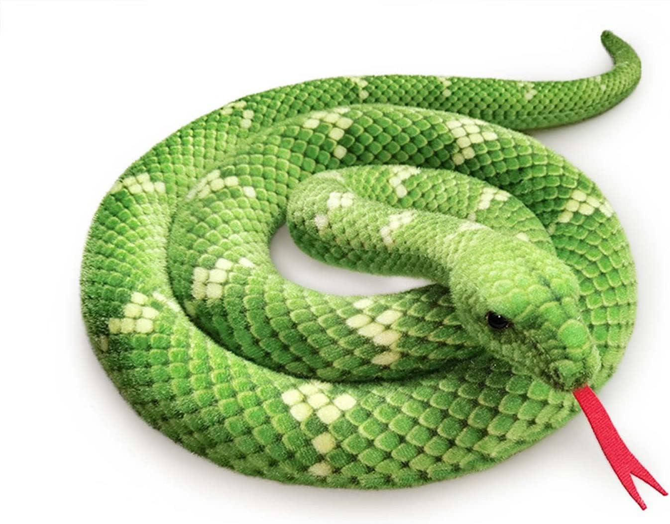 YUKOUQIAN Snake Stuffed Animal Snake Plush Toy 75 inch for Girls Boys Christmas (Snake)