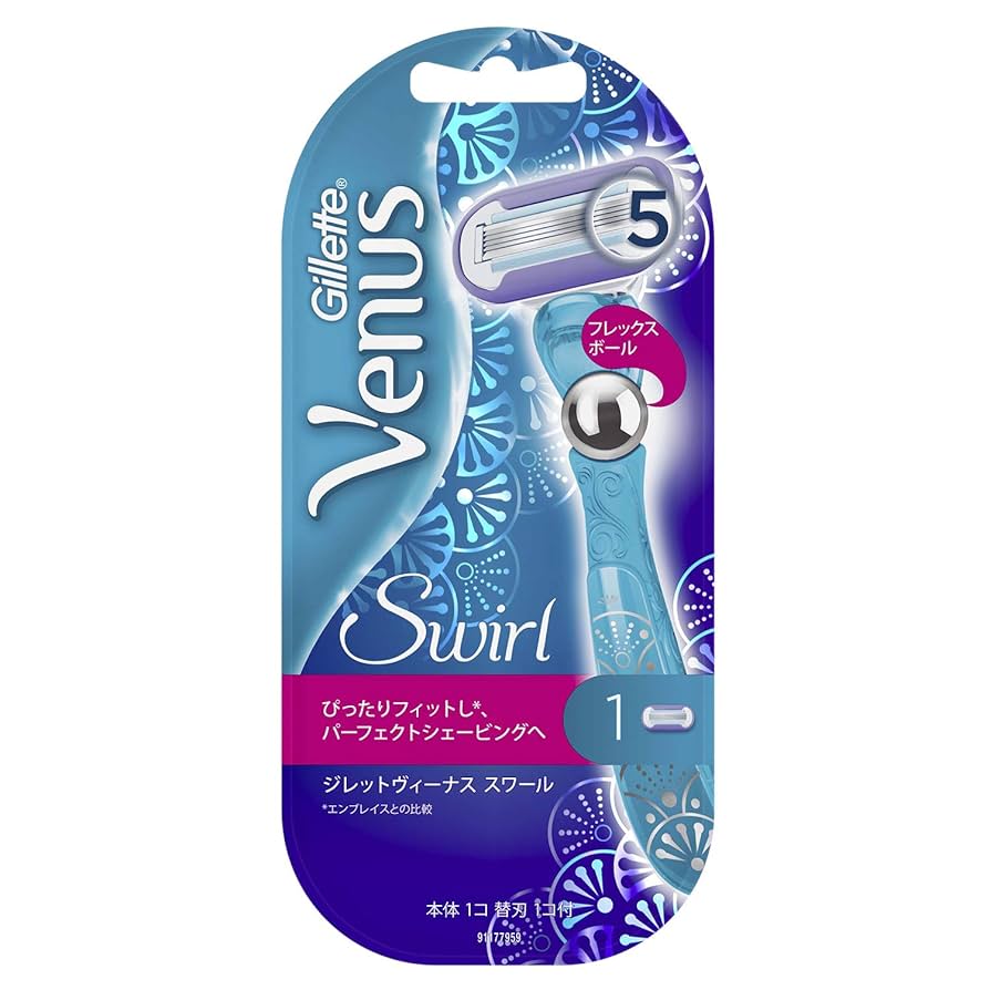 ヴィーナス スワール 女性用 カミソリ 替刃 4個入×３セット Amazon.co.jp: ヴィーナス VENUS 女性用カミソリ エンブレイス