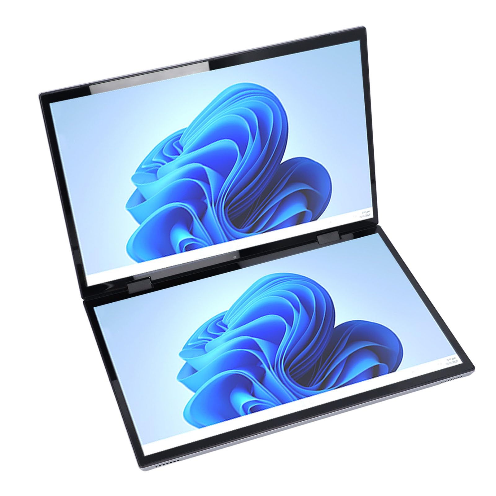 Bewinner 14 Laptop Touchscreen 2 in 1, Monitor Portatile Impilato Pieghevole IPS 2.2K 60Hz, per Celeron 12a Generazione, Thread 1.7GHz, DDR4, (Spina UE da 32 GB +
