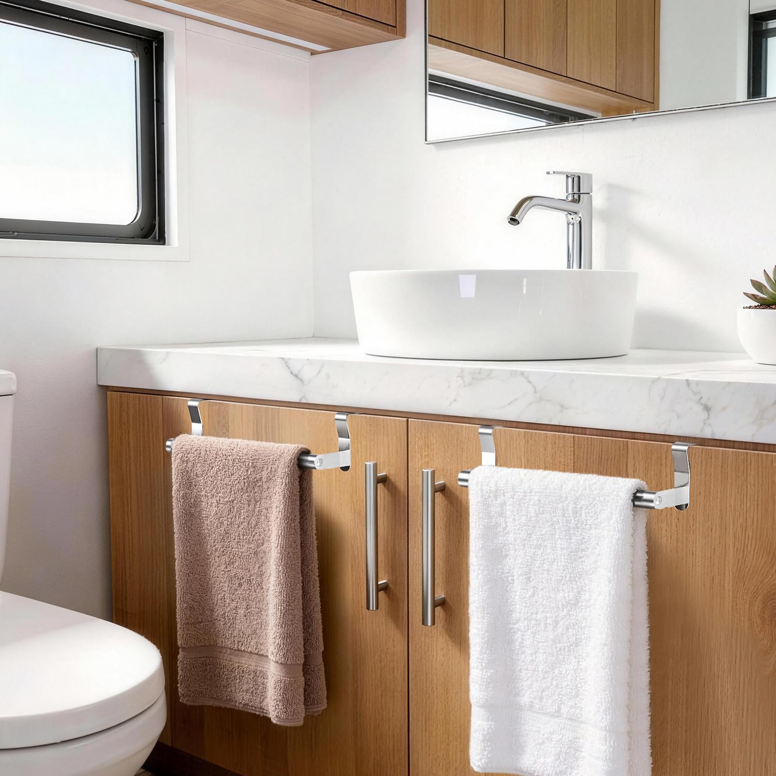 Over Cabinet Towel Holder - Kitchen Towel Rack -8 Over Cabinet Towel Holder - Kitchen Towel Rack -8