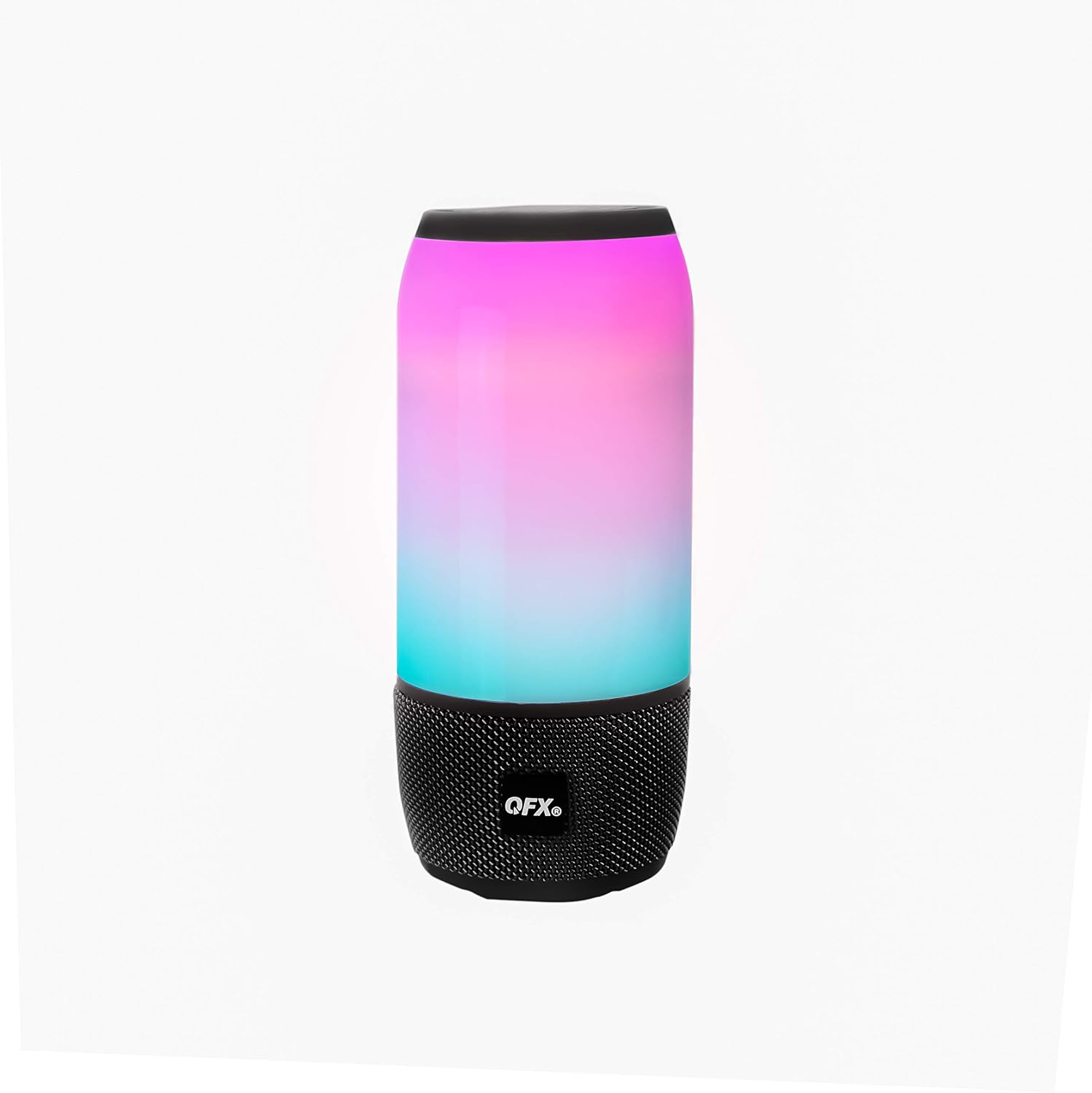 QFX BT222 LED Bluetooth Speaker 4'' Night Light Wireless Speaker with TWS