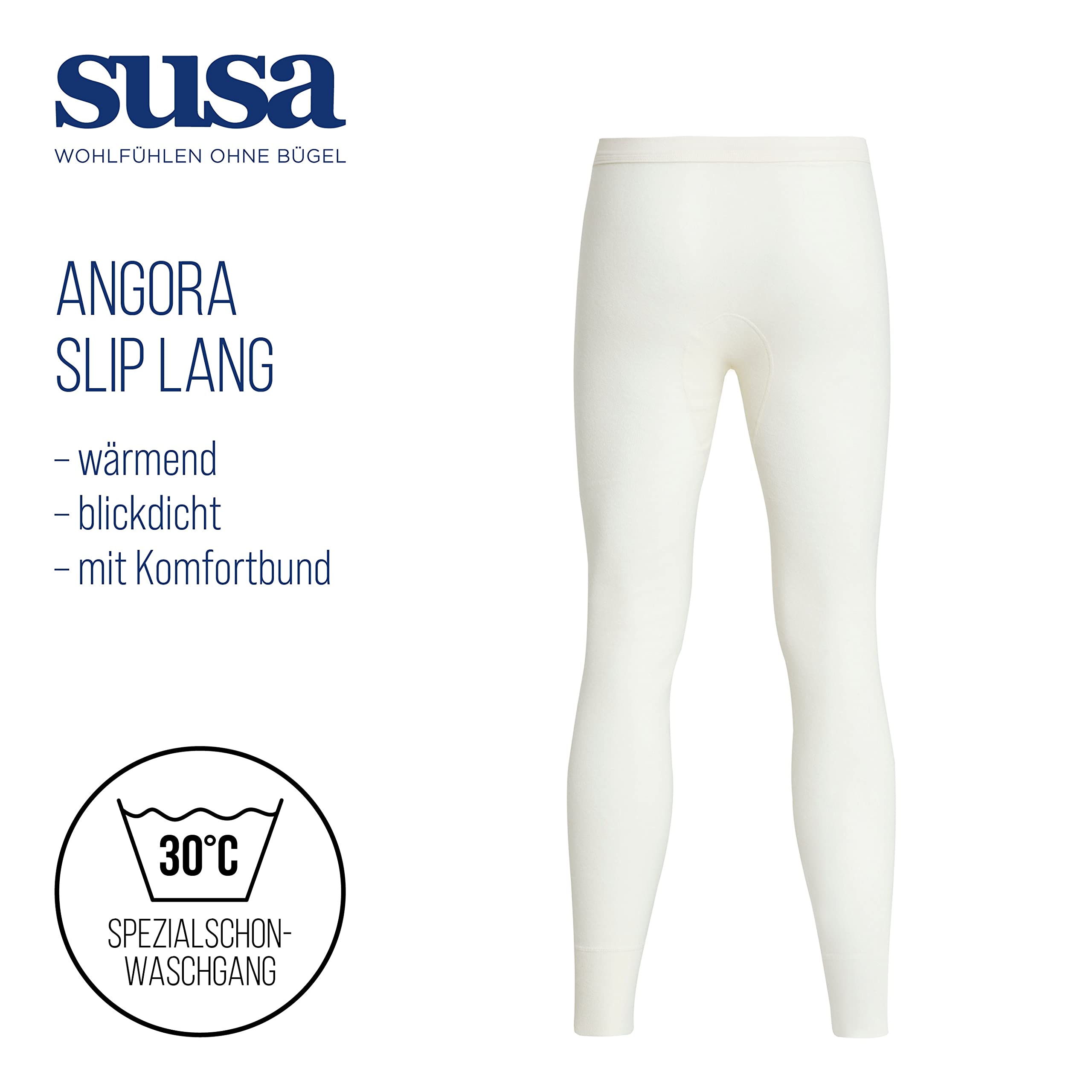 Susa Herren Thermounterwäsche - Unterteil Angora Unterhose (Lang) S8050080