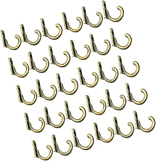 30pc Vintage Bronze Wall Mounted Single Hook Hangers,Wall Hooks,Hooks fo...