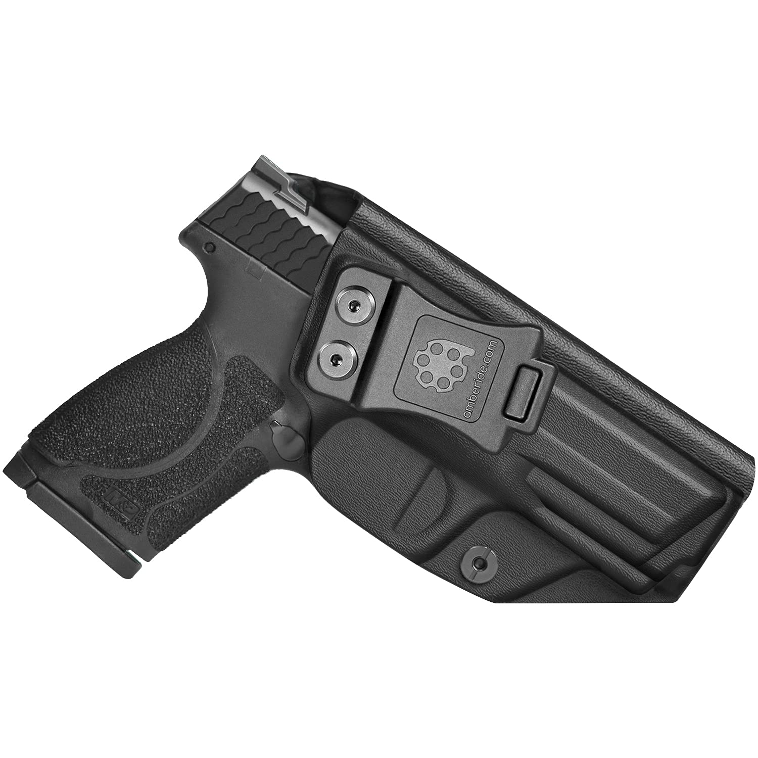 M&P M2.0 4” & 4.25" IWB KYDEX Holster Fit Smith & Wesson M&P 9mm/.40 M2.0 4” & 4.25" Barrel Pistol, Inside Waistband Concealed Carry, Adjustable Cant & 'Posi-Click' Retention, USA Made by Amberide