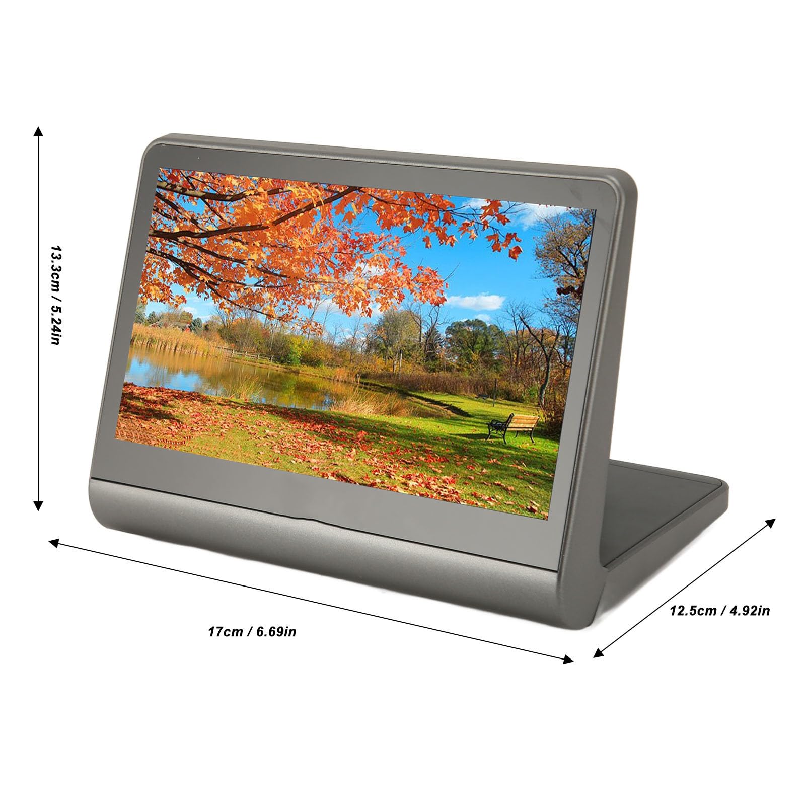 Skaner filmów i slajdów 48 MP z 7-calowym wyświetlaczem LED, cyfrowy skaner filmów kompatybilny z pamięcią 16 GB konwertuje 135/110/126 (wtyczka