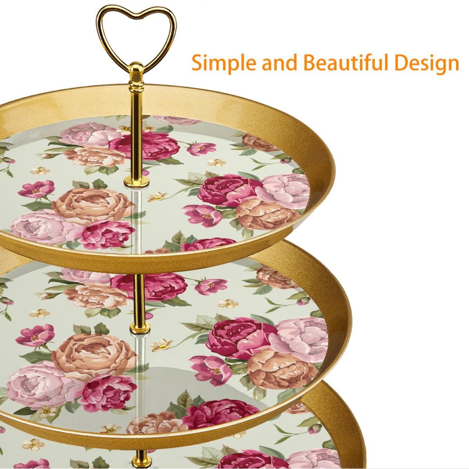 Cupcake-Ständer 3-stöckig Mit 24 Toppern – Rosa Schloss-Design, Pappe, Für Prinzessinnen-Partys
